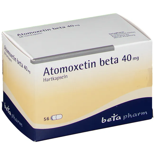 Atomoxetin beta 40mg 56 caps